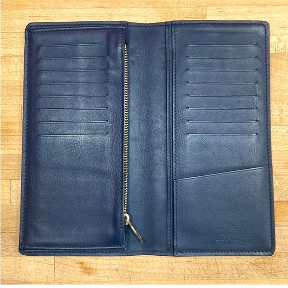 Louis Vuitton Brazza Dark Gray Damier Infinity Long Bifold wallet. MB6187 - Picture 2 of 6